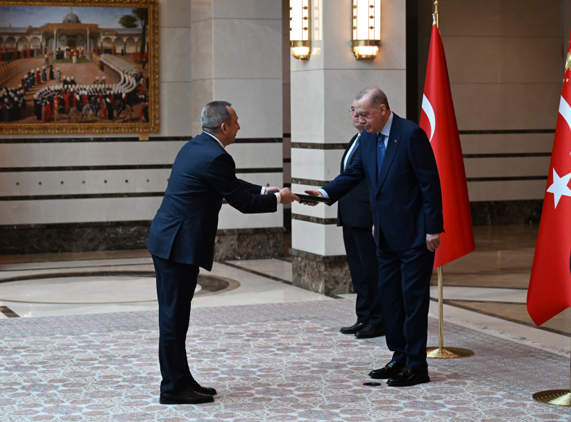 Cumhurbaşkanı Büyükelçileri Kabul Etti